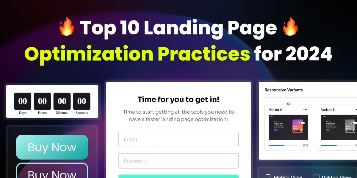 Best 10 Landing Page Optimization Practices for 2024