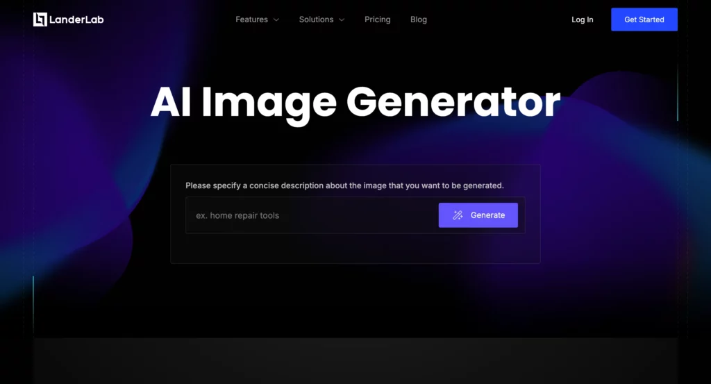 landerlab AI image generator