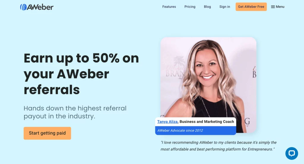 aweber affiliate program