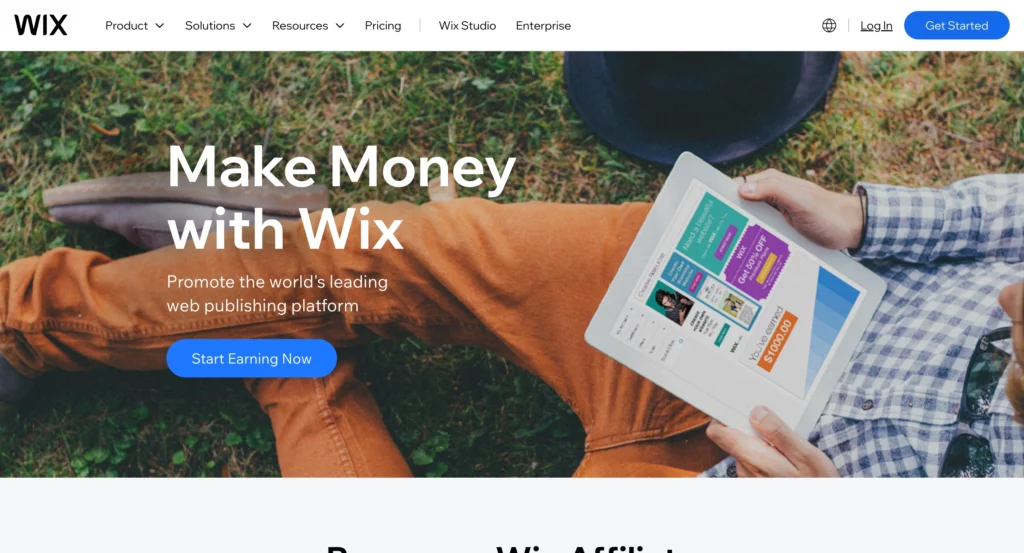 wix affiliate program