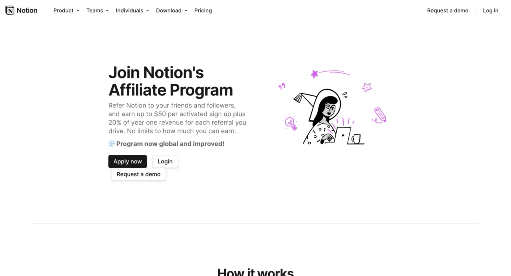 notion affiliate program