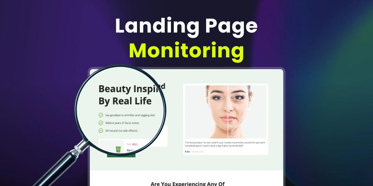 Landing Page Monitoring: A Complete Guide for Marketers