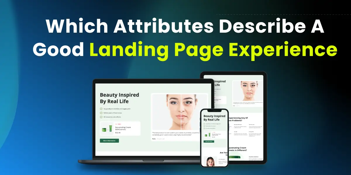 Which Attributes Describe A Good Landing Page Experience?