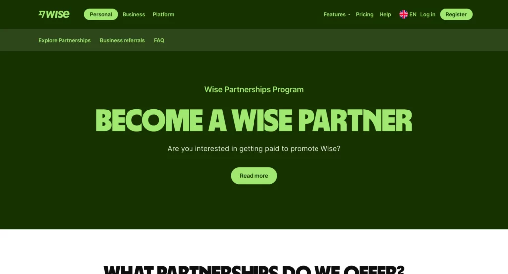 wise affiliate program