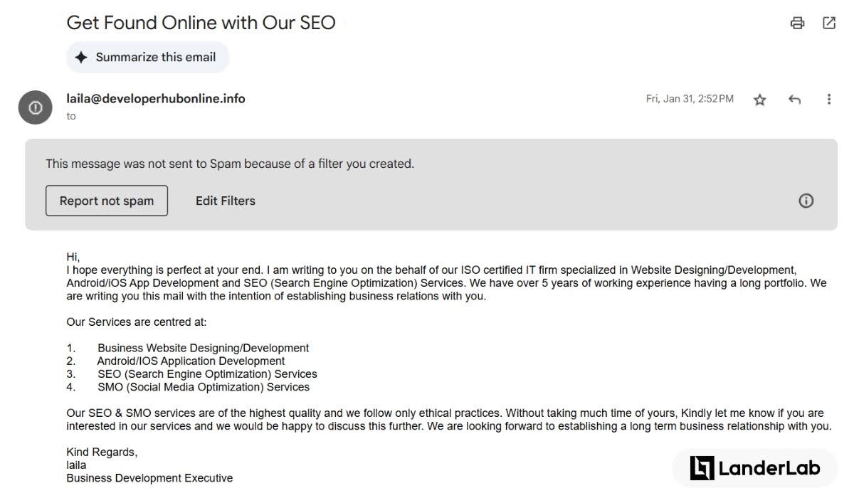 Outbound Lead Generation Approach