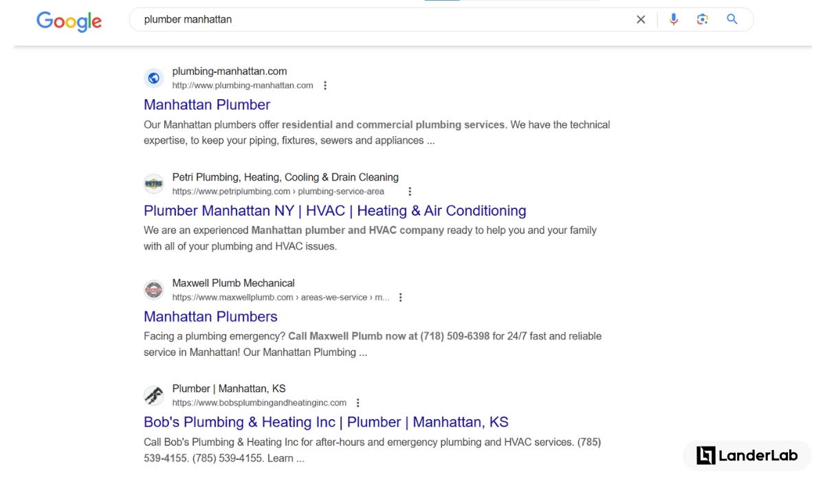 Plumber Manhattan Seo