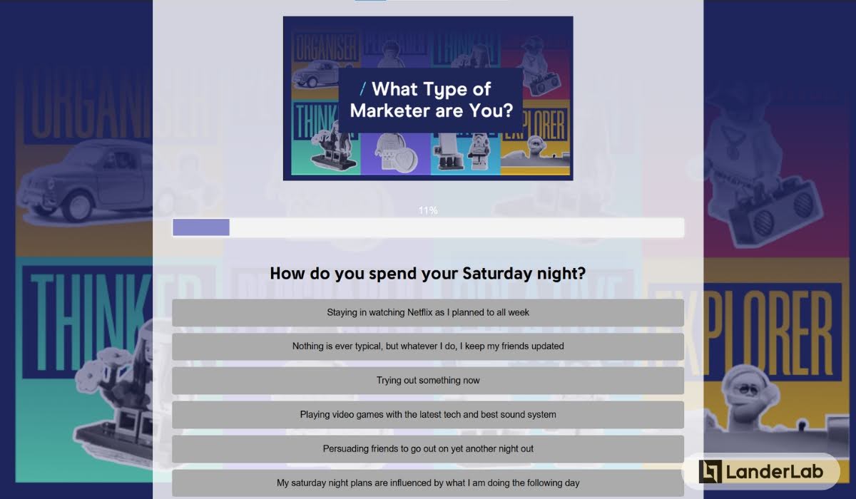 Persona-Based Quizzes Buzzfeed Style