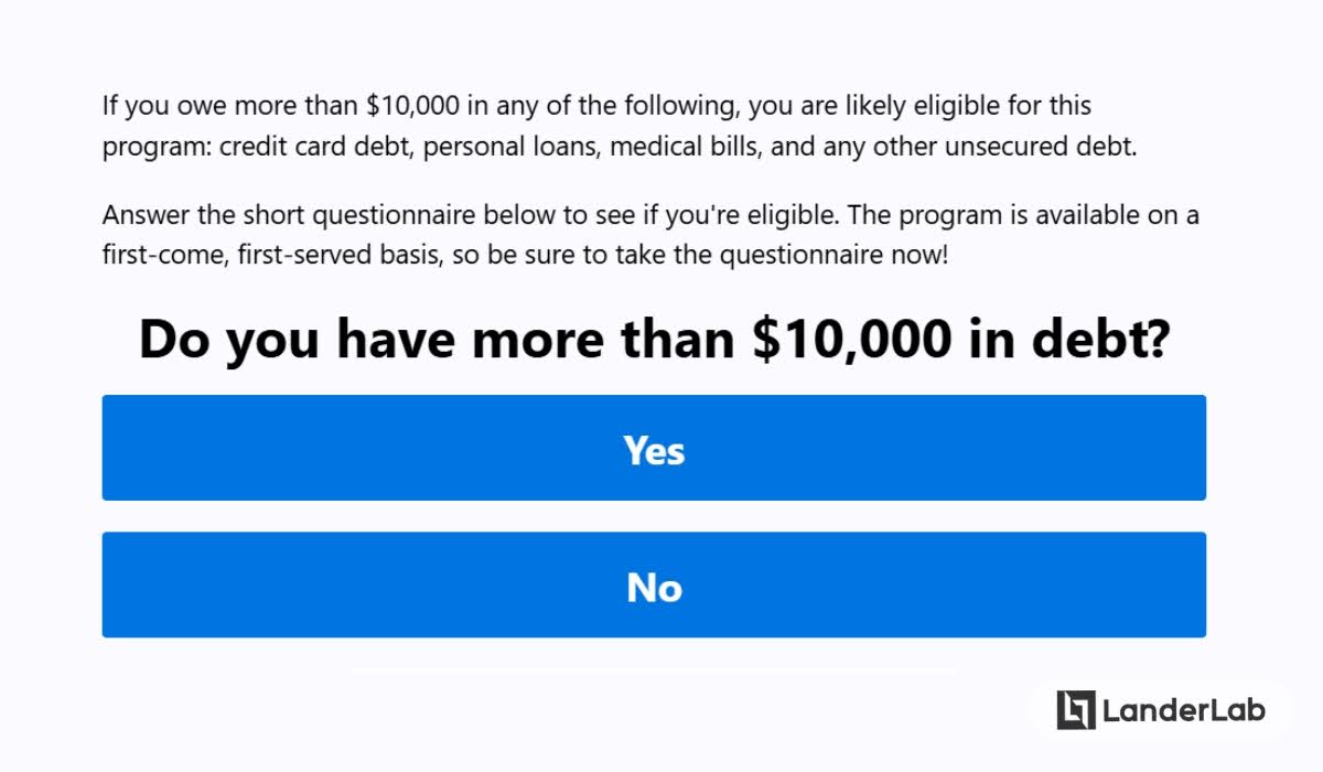 Qualify leads ask questions