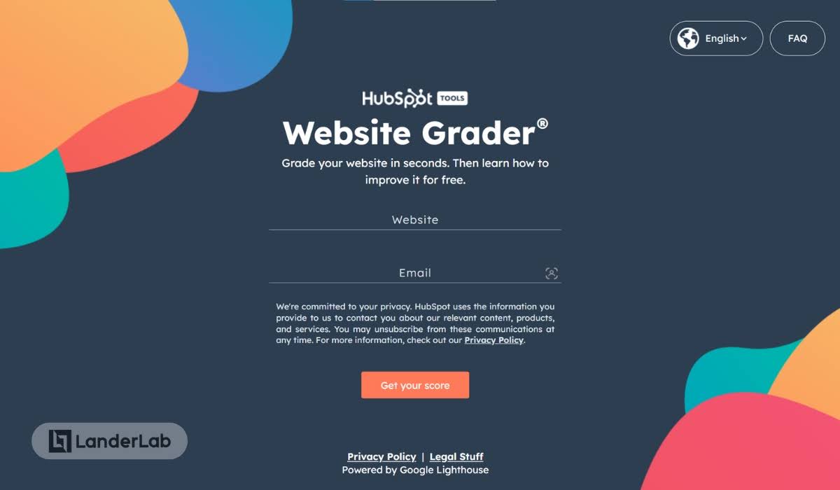assessment quiz hubspot website grader