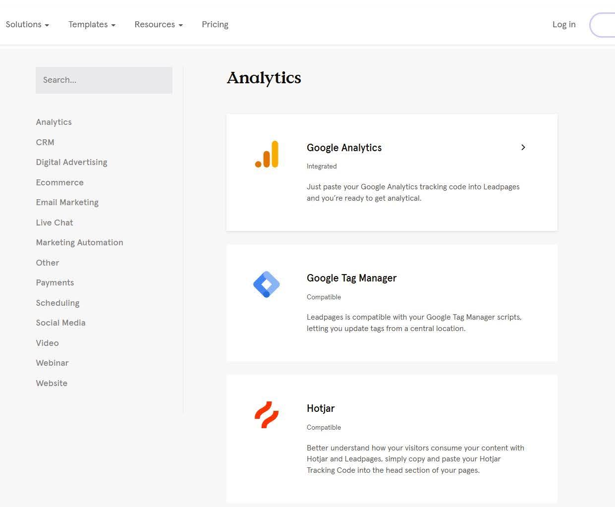 leadpages integrations