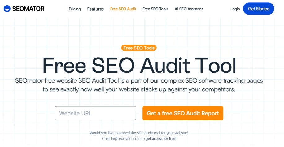 Audit Tool Lead Capture Page