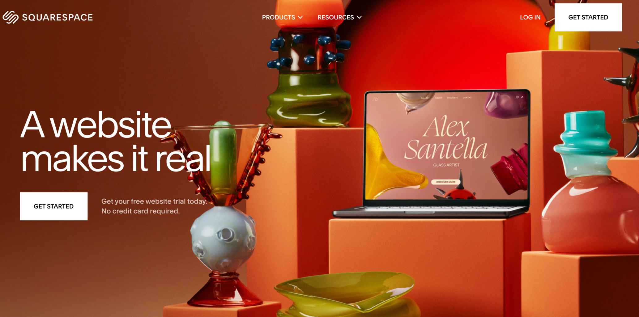 Squarespace Homepage