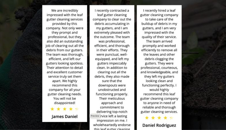 Ask for Reviews for home service marketing