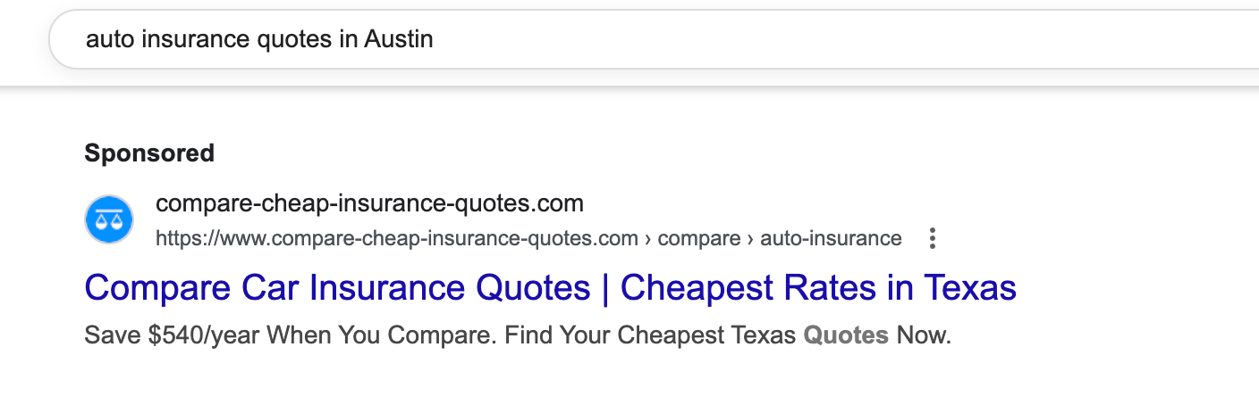 Geo-Targeted Ads With Matching Pages