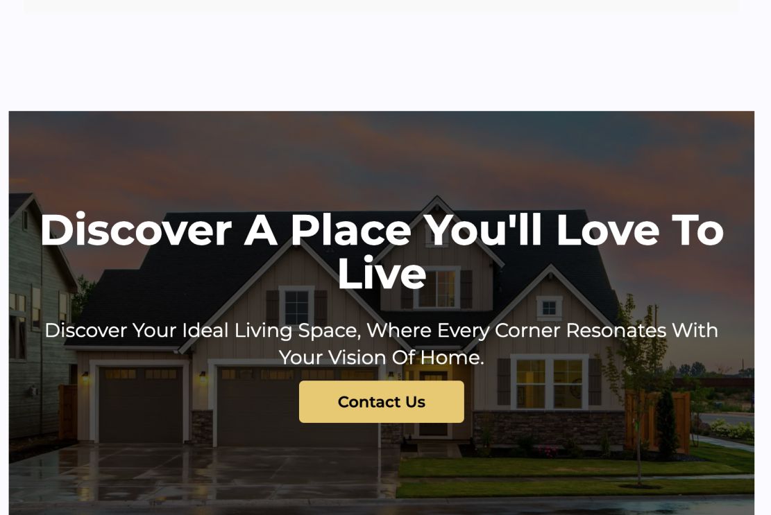 Mobile CTA example