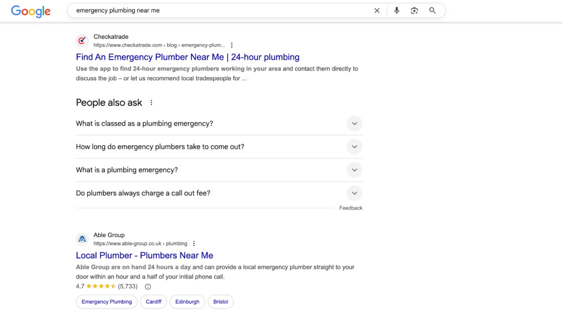 Optimize for “Near Me” Searches
